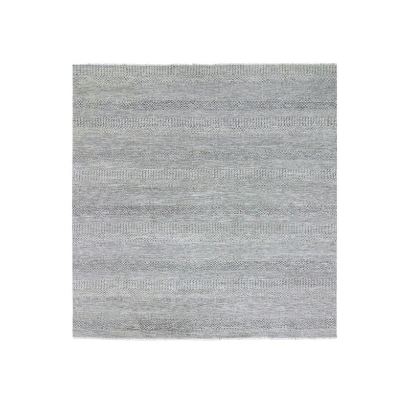 Tapis rond vert en laine nouée à la main 10 pi x 10 pi 054983302D2D4ABE9A914E9B46CA2A5A