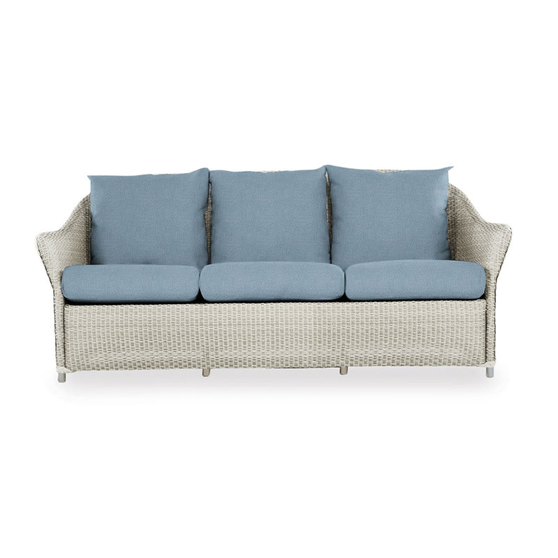 Weekend Retreat Outdoor 3 - Seat Patio Sofa, Linen, Demo Oatmeal