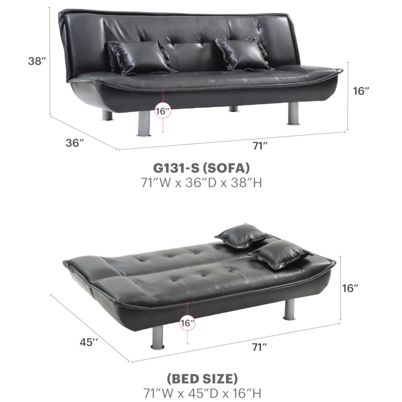 Canapé-lit Glory Furniture Lionel G131-S