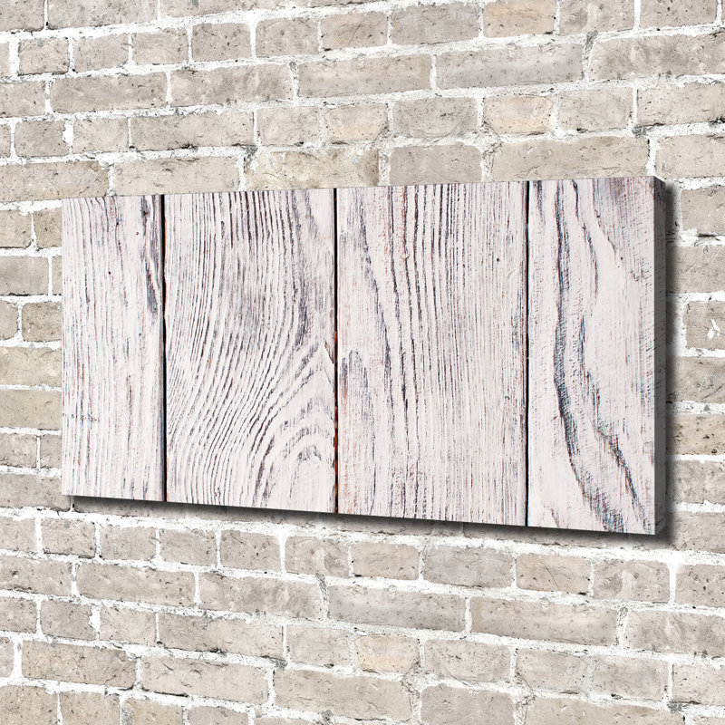 Wooden Wall - Wrapped Canvas Print