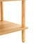 Table basse de salon 2, de forme rectangulaire, en bois massif +, stable et durable, facile à assembler rapidement, housse de protection de plancher incluse avec tablette ouverte, matériaux,