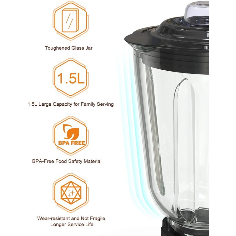 ColorLife 22oz. Personal Blender with Travel Cup