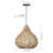 Boho Handwoven Rope Pendant Light-367556179
