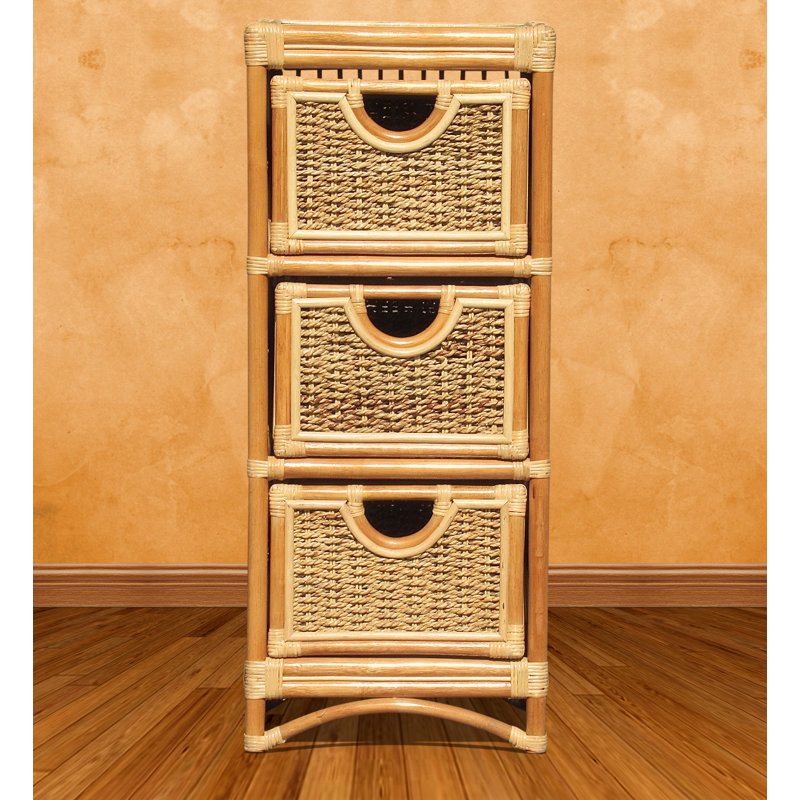 Commode de rangement à 3 tiroirs