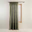 Carlina Linen Semi Sheer Curtain Panel Pair Single Panel-72886078-72886074