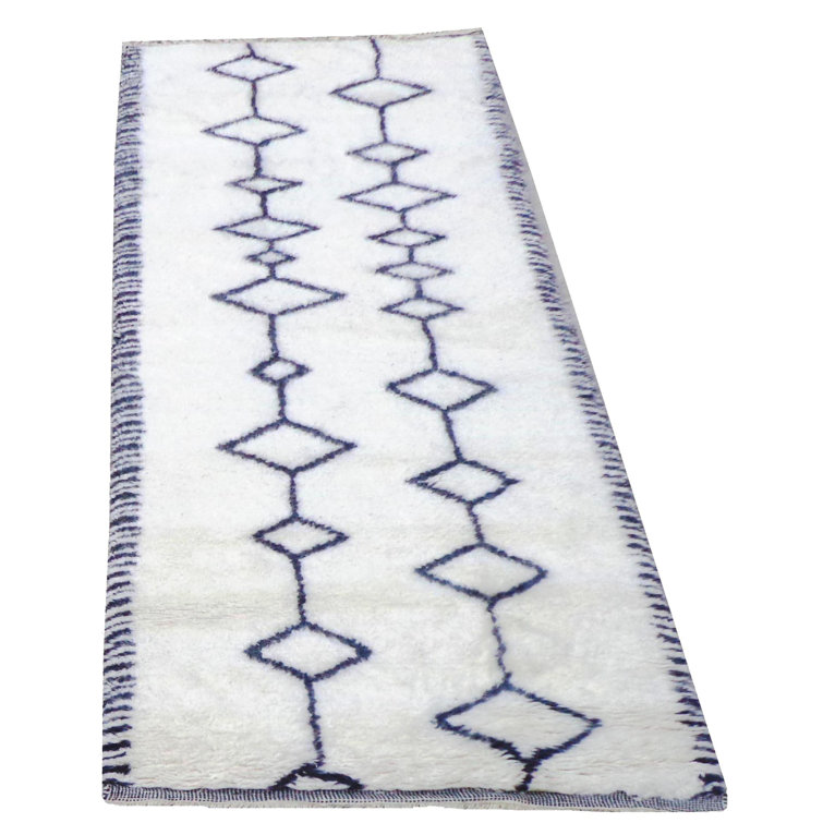 Wool Moroccan Area Rug