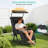 Zero Gravity Chair With Canopy, 500 Lb Heavy-Duty Adjustable Reclining Lounge Chair With Cushion, Pillow & Cup Holder, Foldable Outdoor Patio Recliner-1408656037-1396831438