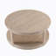 Grande table basse ronde de 40 po à 2 niveaux-1463824740