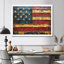 Montemayor, drapeau de la Constitution des États-Unis. I - USA Patriotist, art mural sur toile
