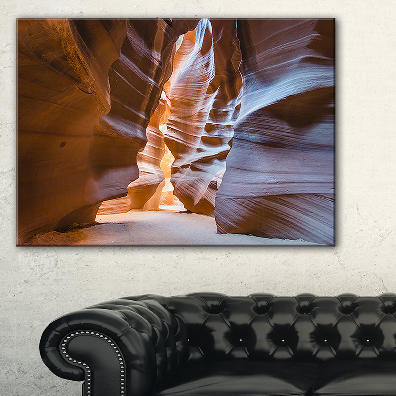 «Antelope Canyon Glow intérieur», reproduction de photo sur toile, H 20 po x l 40 po x P 1po