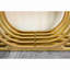 Table d'appoint, console, console de comptoir en imitation marbre moderne, type étroit, canapé, salon, chambre à coucher