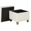 Repose-pieds carré avec rangement 17,5 "Asha-1339179205