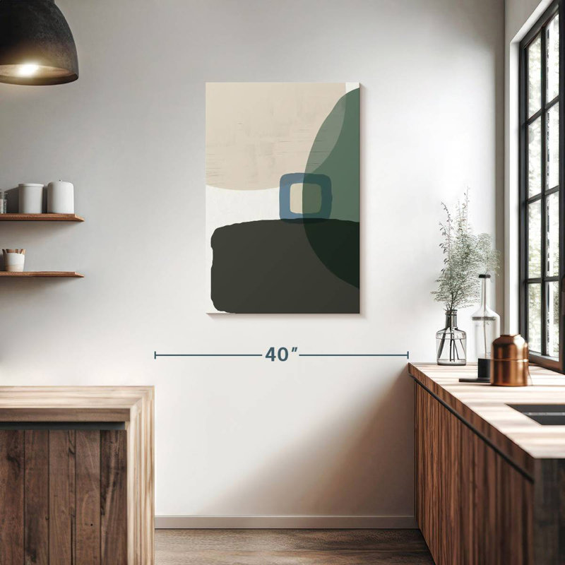 Avery Mid-Century abstrait I, H 36 po x l 24 po