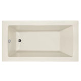 Sydney 60" x 30" Alcove Soaking Acrylic Bathtub