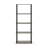 Heslin 23.58'' W Manufactured Wood Shelving Unit-344490527