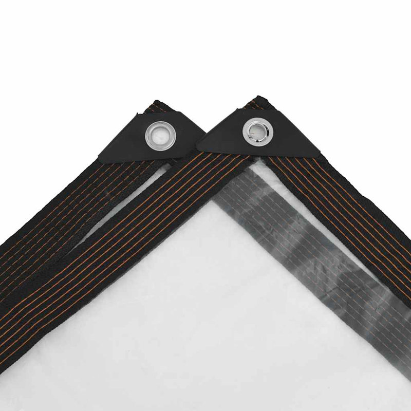 Bâche avec œillets Vidaxl en polyéthylène, L 157,2 po x P 157,2 po