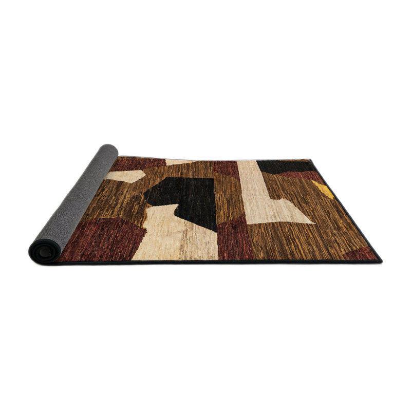 Alyose Abstract Indoor Rug, Round 8'
