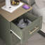 Cleverdon Feya 2 Drawer Bedside Table-98168210