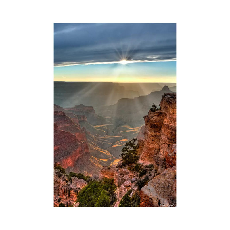 Canyon View XI by David Drost - Wrapped Canvas Print, 66.04 cm H x 45.72 cm W