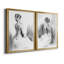 «Soft Silhouette I», ensemble de 2 reproductions d'art-956800001-965333626-1031789613