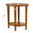 Solid Wood Oval End Table-2146664988