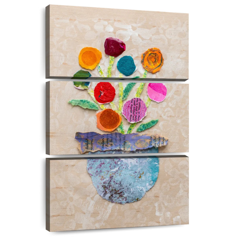 Harnek Flower Pot III, 74" H x 48" W
