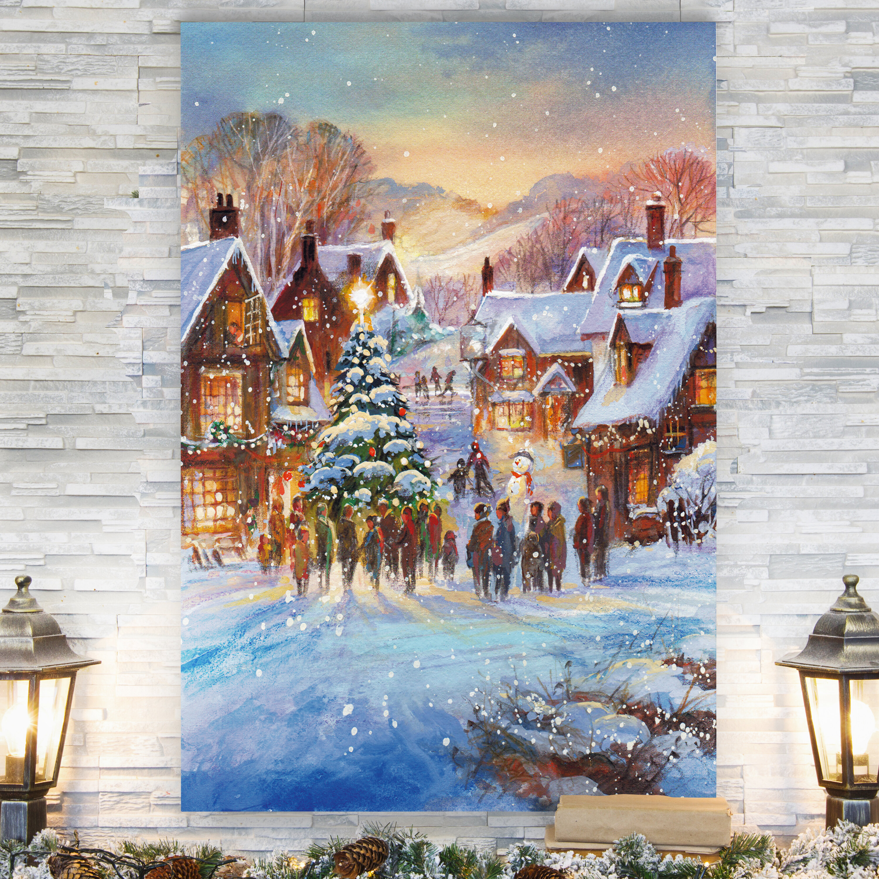 Trademark Fine Art 'Christmas Magic' Canvas Art by The Macneil Studio 