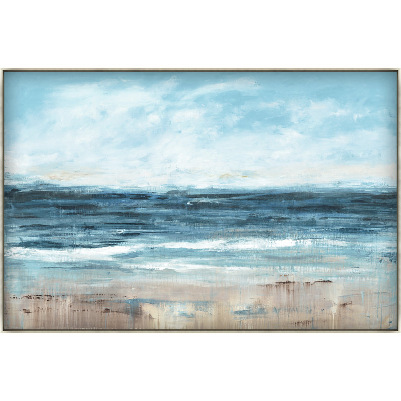 The Feeling Of Summer Print by Neil Patrick, 37.5" H x 25.5" W x 1.5" D, Image Gel Brush