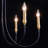 6 - Light Empire Candle Style Dimmable Chandelier