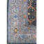 Arabesque Wool Southwestern Area Rug in Gray/Charcoal/Tangerine-15612804