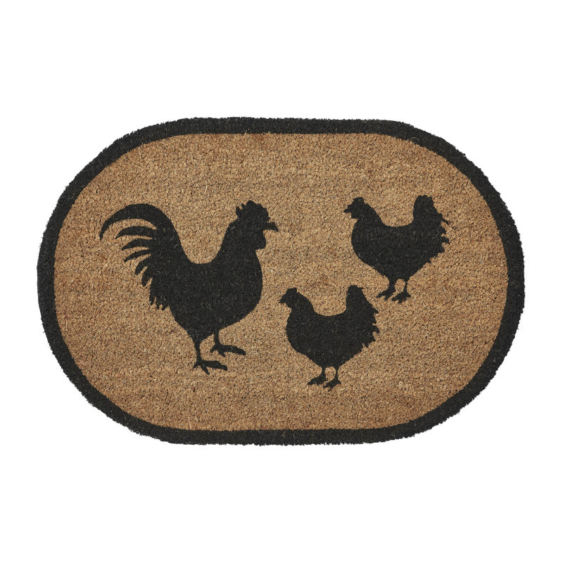  Down Home Outdoor Doormat, 20" W x 30" L