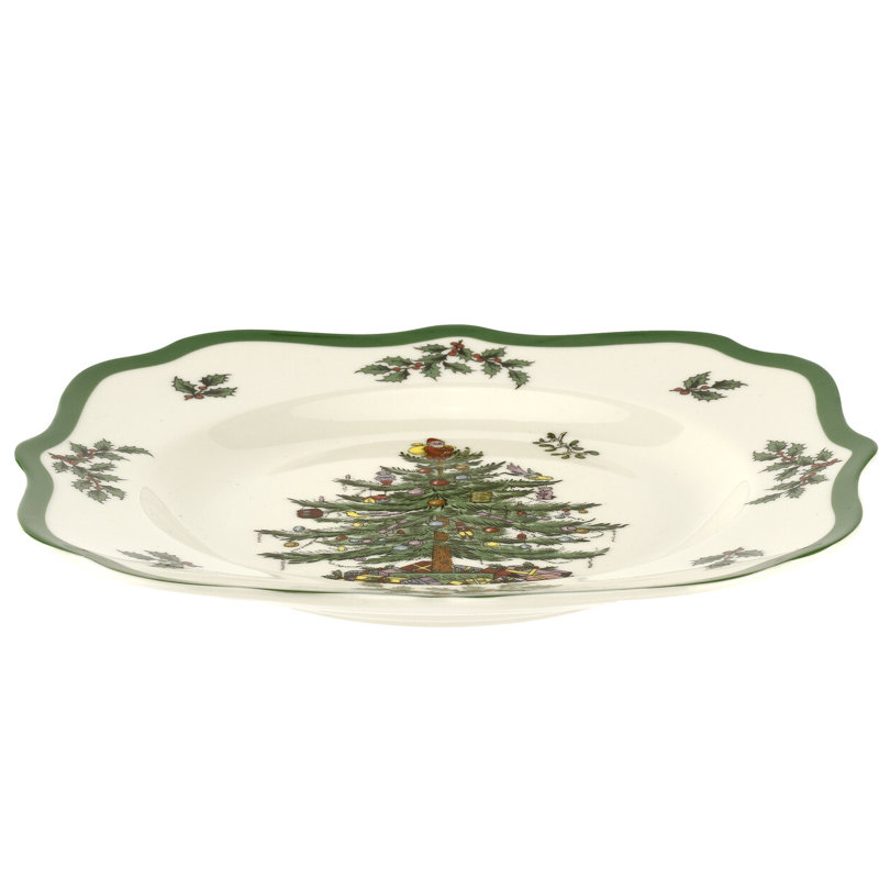Spode Christmas Tree Dessert Plate