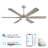 Modern 6 Blade Solid Wood Ceiling Fan With Led Light And Remote-670455151-642406767-642406764