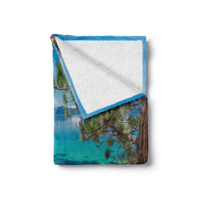 Hand Woven Throw Blanket, 50" W x 70" L