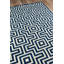 Tapis tissé à la machine bleu Turnbow-252355717