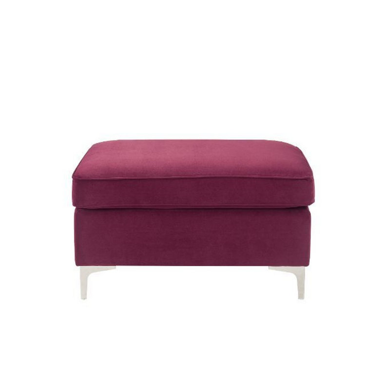 Repose-pieds Velvet, Velours rouge