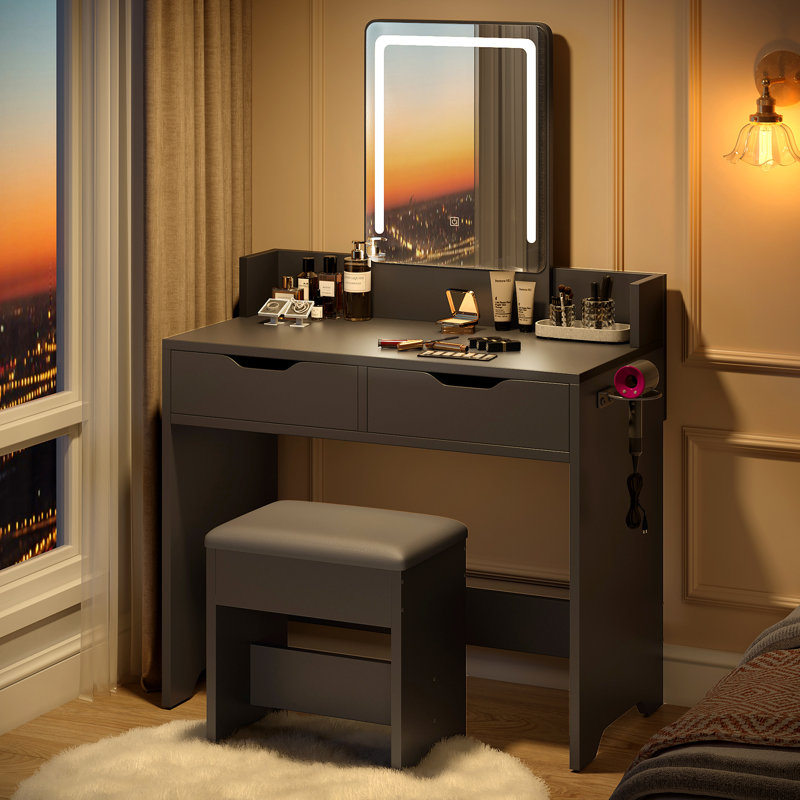 Dressing Table, Black