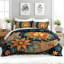 Ensemble d'édredon Celestial Sun Moon, ensemble de literie bohémien avec 2 taies d'oreiller, literie douce et lavable à la machine, édredon toutes saisons pour le décor-123021214