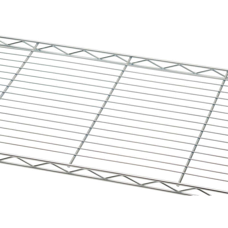  Étagère grillagée à 3 niveaux 23,2 po x 13,4 po x 35,6 po Basics® (paquet de 2) - Chrome