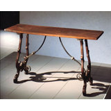 60" Solid Wood Console Table