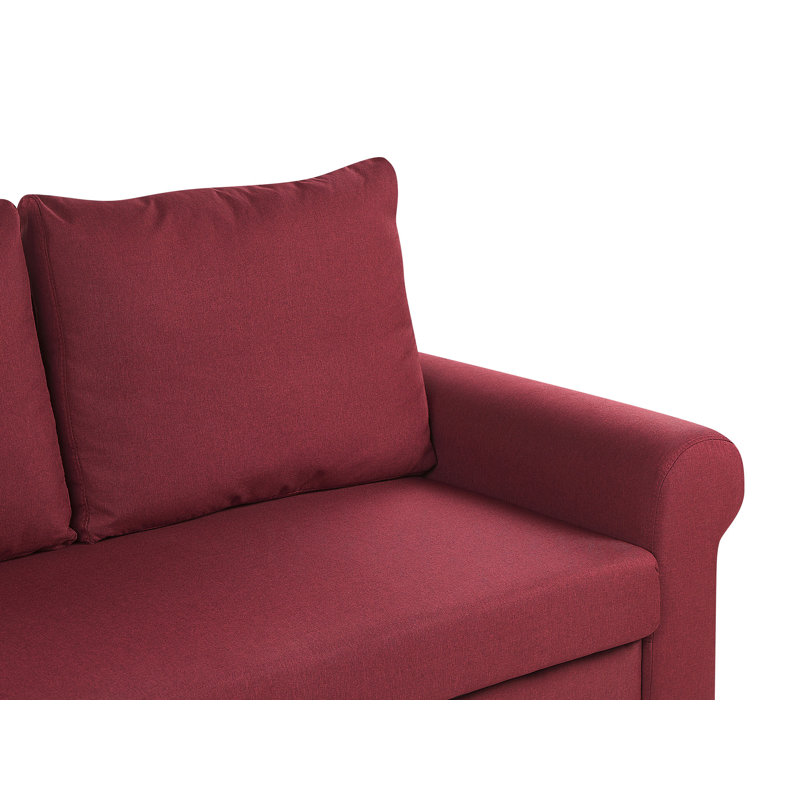 Treviso Sofa Bed, Burgundy