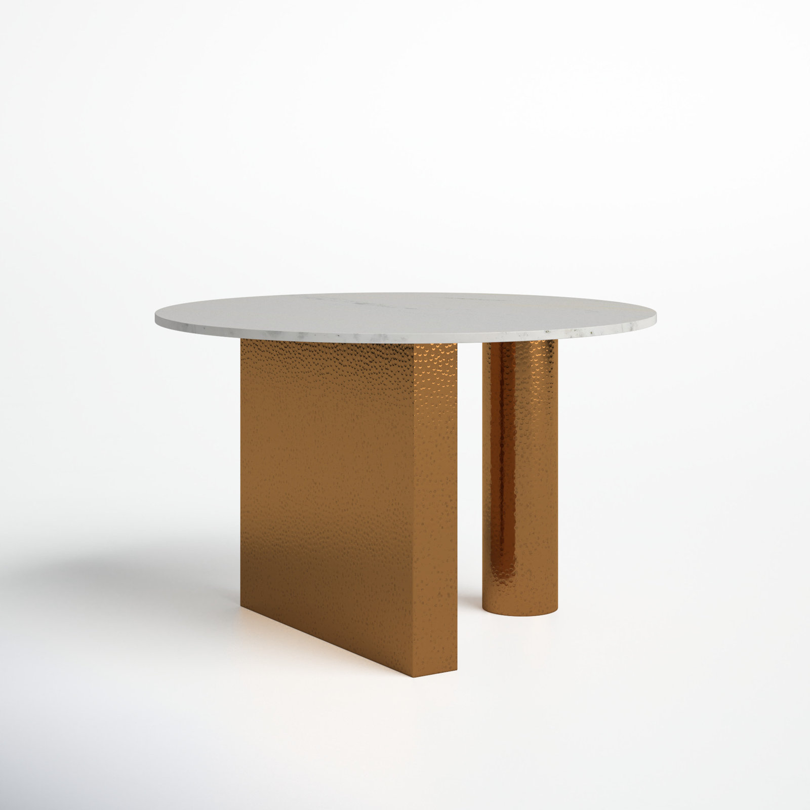 Hemlock 48'' Round Marble Dining Table