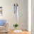 71" Modern Minimalist Multifunctional Standing Clothes Coat Rack With Marble Base-750555658