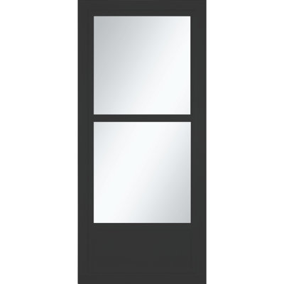 80 Series Midview Storm Door with Retractable Screen (handle sold separately)