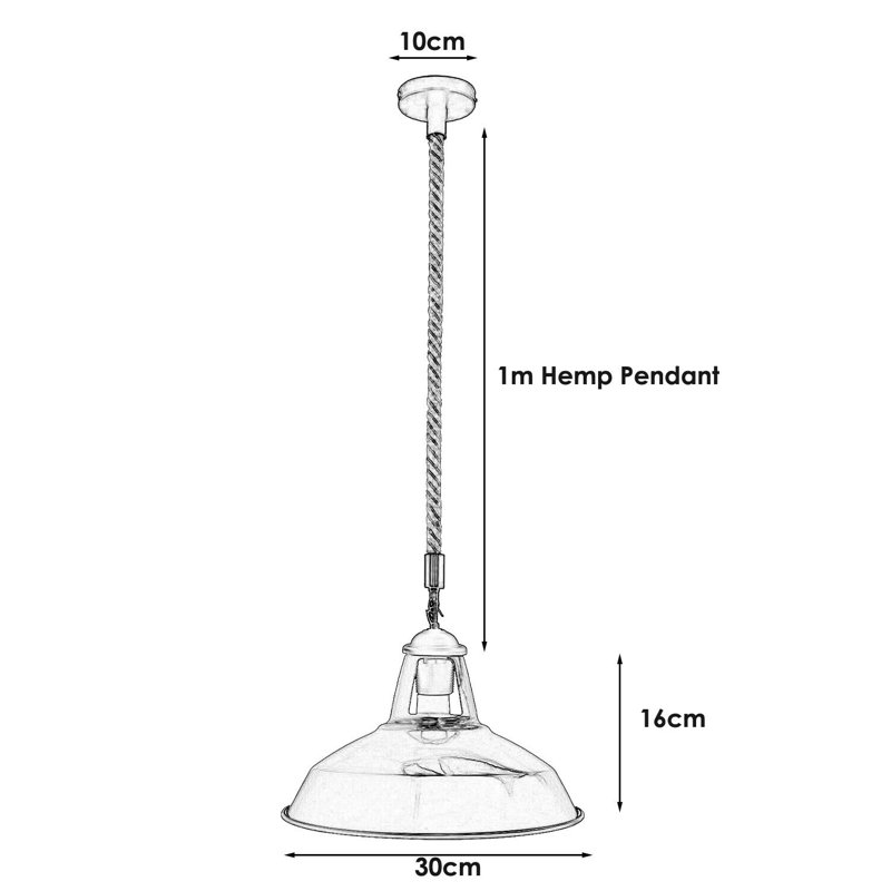 Cates 1 - Light Dome Pendant, Yellow