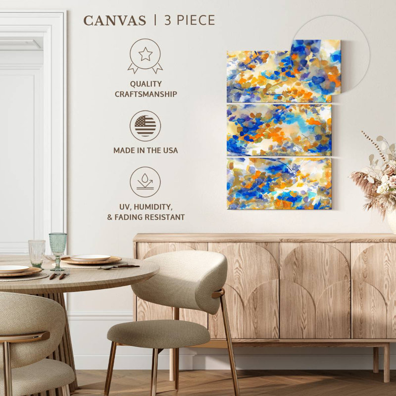 Avery Canopy Blue, 50" H x 32" W