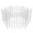Hexagonal Metal Planter Box with Trellis-26730262