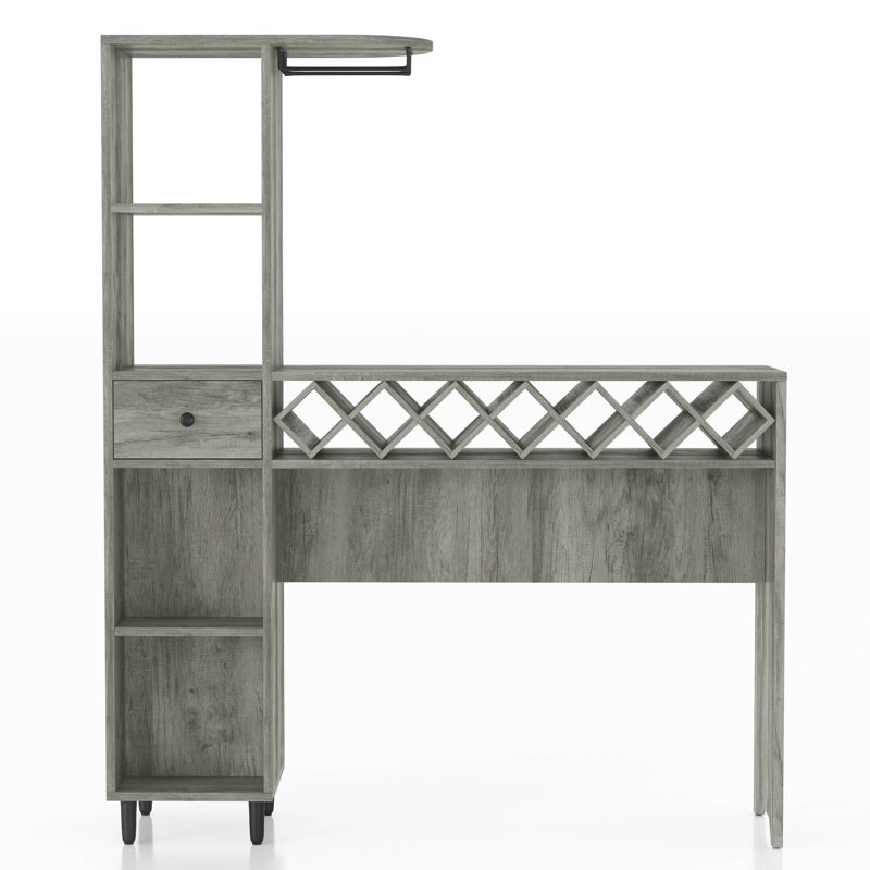 Table de bar de 63,54 po Kimaya