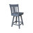 Derene Swivel Solid Wood Counter Stool-81366005