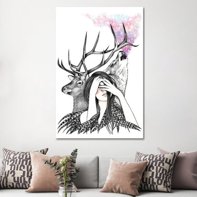 Starlight by Andrea Hrnjak - Gallery-Wrapped Canvas Giclée on Canvas